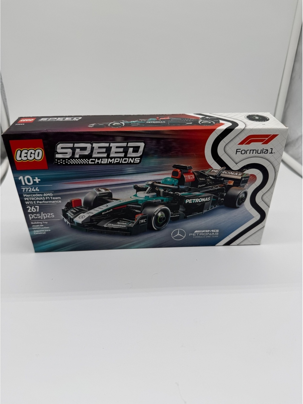 LEGO Speed Champions 77244 Mercedes-AMG PETRONAS F1 Team W15 E Performance NEW